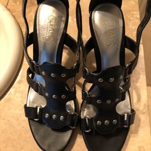 Super cute gladiator studded heels